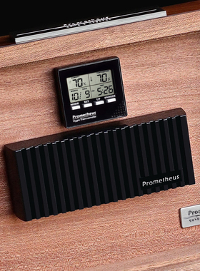 美国Prometheus普罗米修斯雪茄盒专用加湿器 温湿度计 保湿液