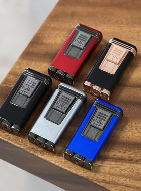 美国Palio雪茄打火机PAL-CL-3000 三火焰大容量 可观察气体剩余