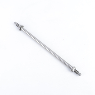 PTENG平叉通用中轴M12*1.25前轮轴芯不锈钢改装轴