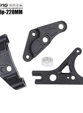 PTENG适用九号DZ110P前后刹车卡钳220mm碟刹盘鲍鱼卡钳大辐射卡钳