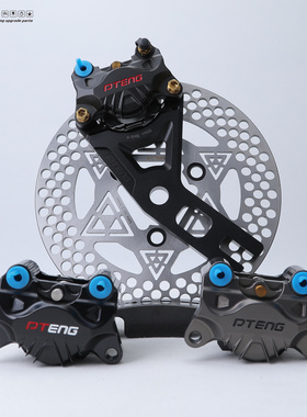 PTENG适用极核AE4SeMY25刹车套装前后刹车制动套装卡钳碟盘连接码