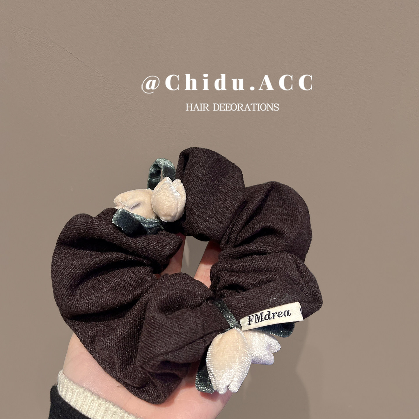 韩系郁金香大肠发圈女新款洋气甜美蝴蝶结针织头绳低马尾发饰,饰品/流行首饰/时尚饰品新,发饰,淘宝优惠券,粉丝福利购,淘宝优惠卷