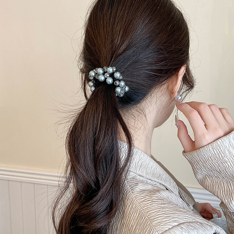 气质头绳女绑头发绳2025新款加粗耐用高弹力皮筋扎高马尾发圈发饰