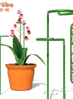 植物花架支撑杆花支撑架园艺花卉绿植花架子防倒伏固定花的支架