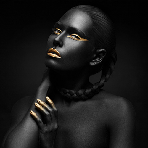 B141暗黑模特形体艺术造型欧美人物人像女性经典画册高清图片素材