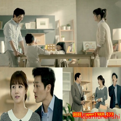 房地产夫妻买房看房子孩子玩耍温馨一家人家居生活高清视频素材