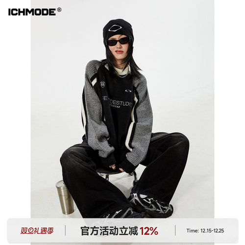 美式复古套头毛衣女春季