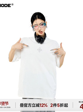 ICH MODE【1/4 官方叠加2件5折起】美式索罗那凉感短袖T恤女春季