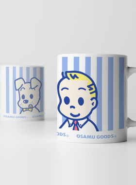 新OSAMU GOODS马克杯陶瓷水杯可爱杯子情侣卡通