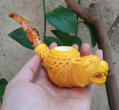 土耳其REIS大师精雕花篮动物熊