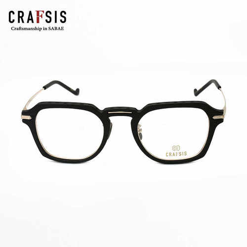 Crafsis日本纯钛超轻男士眼镜框