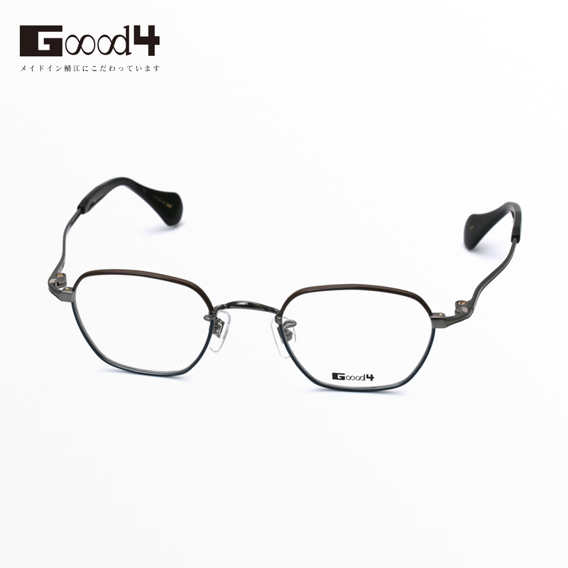 日本G4纯钛超轻商务复古眼镜框