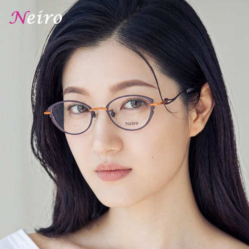 日本ONBEAT小框复古近视女款眼镜