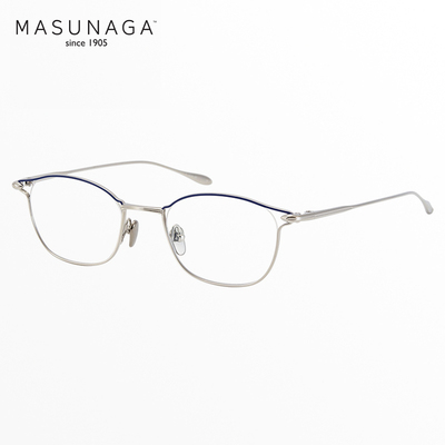 Masunaga/增永手工纯钛眼镜架