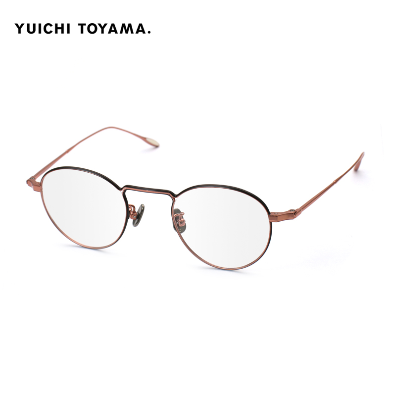 日本YUICHITOYAMA圆框纯钛眼镜