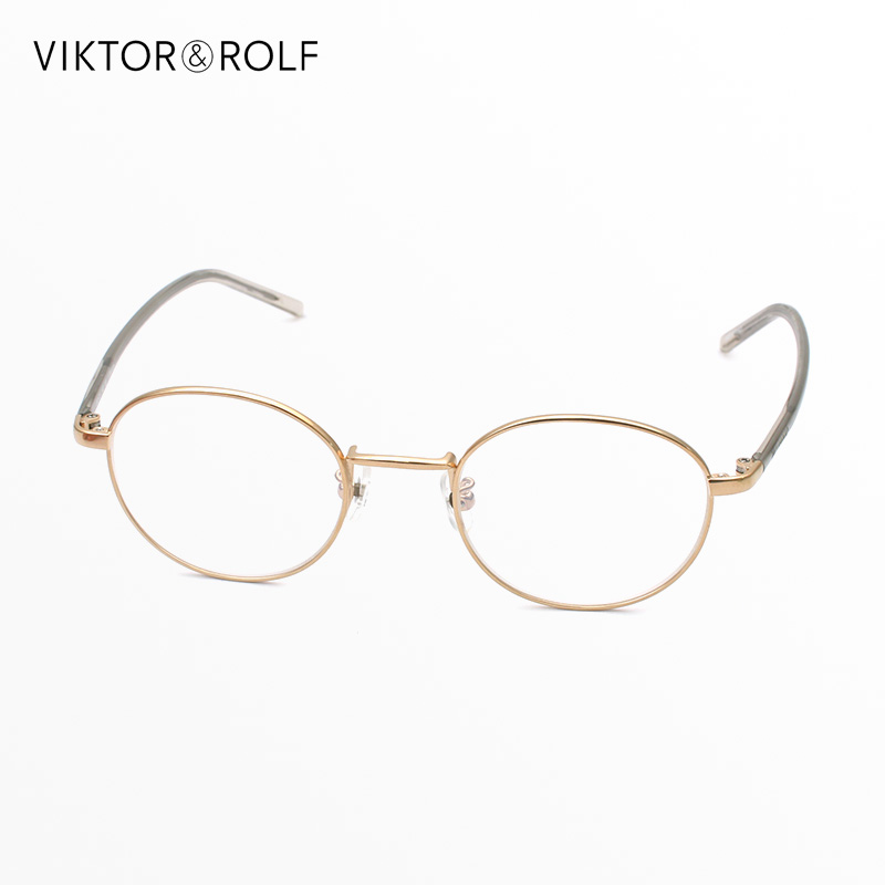 法国VIKTOR&ROLF圆框纯钛眼镜框