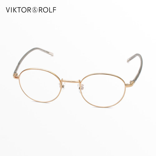 法国VIKTOR&ROLF圆框纯钛眼镜框
