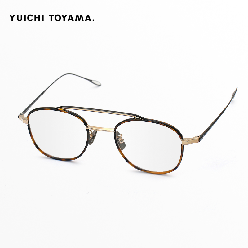 日本YUICHITOYAMA纯钛男眼镜架