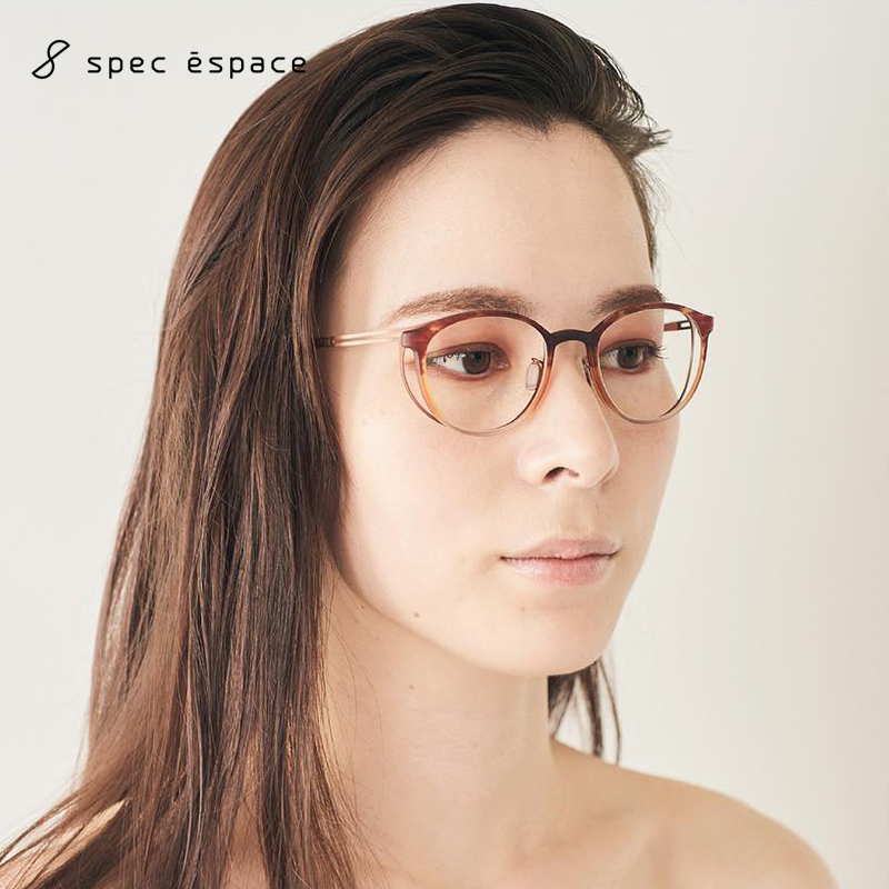 日本SpecEspace全框纯钛眼镜框
