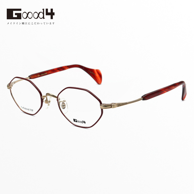 日本GOOOD4多边形小框舒适眼镜框