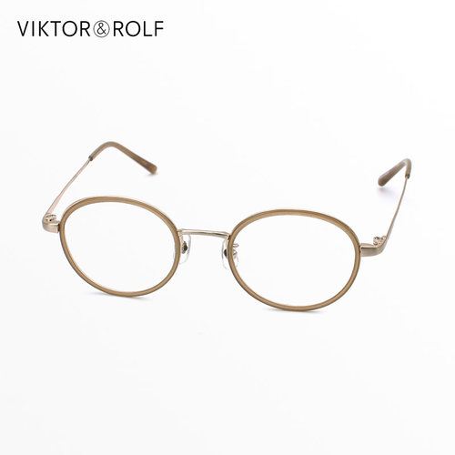 法国VIKTOR&ROLF复古圆框眼镜框