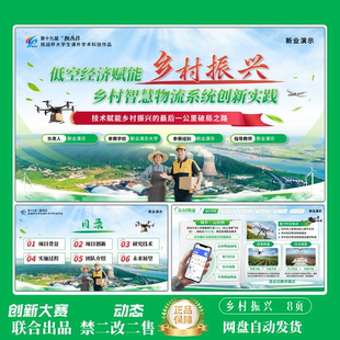 国金创赛PPT农业模版乡村振兴ppt互联网+三创赛挑战杯联合出品