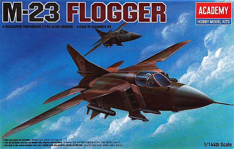 爱德美 12614 1/144 俄米格mig-23鞭挞者战机