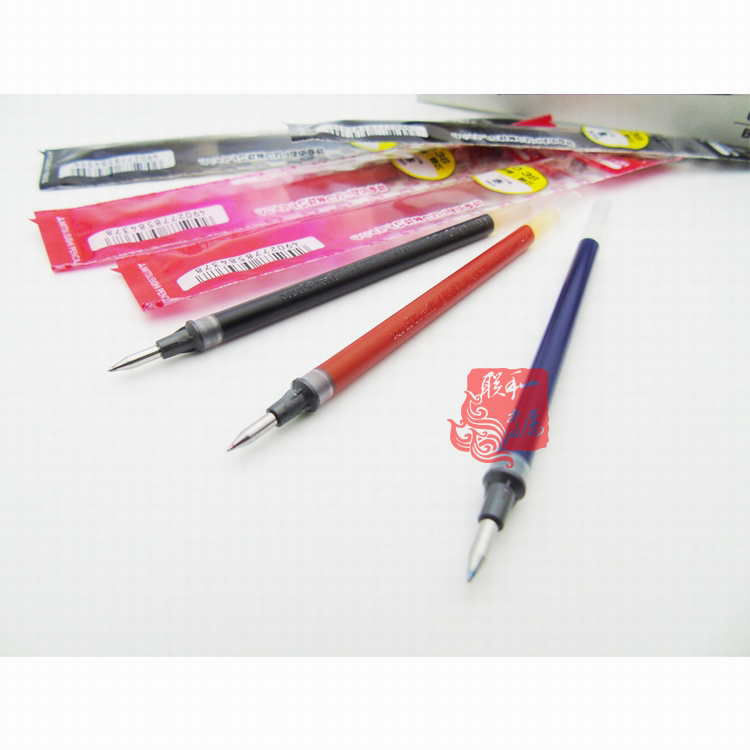 日本三菱黑色0.38mm中性笔芯三菱
