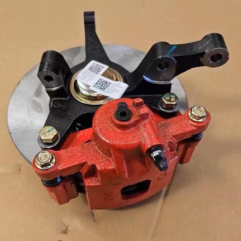 丽驰V7 C01s350富路q7电动汽车前轮制动器羊角总成刹车盘分泵轴承