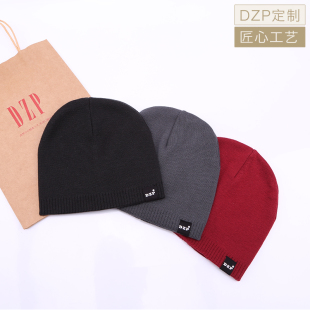 日系DZP滑雪双层薄款 骑行保暖百搭毛线帽秋冬 针织帽男女老少皆宜