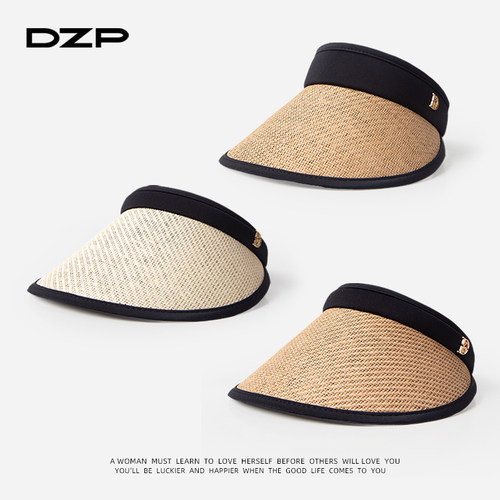 DZP空顶帽出游休闲女夏平檐
