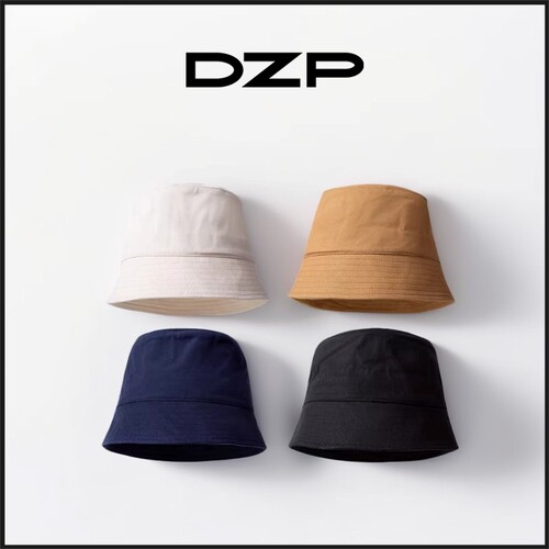 DZP春季渔夫帽百搭显脸小盆帽女春夏防晒防紫外线UV水桶帽素颜