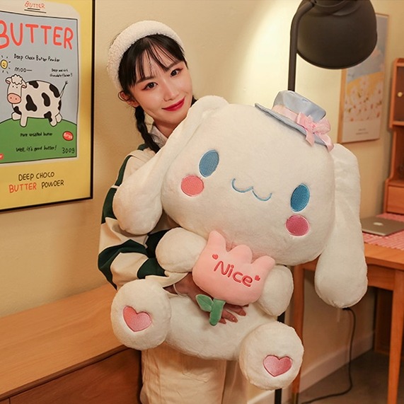 山吉可爱玉桂狗公仔超大号玩偶