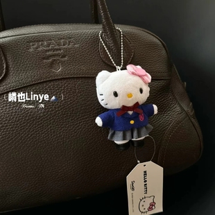 日本高校姐妹限量哈喽kitty包包挂件书包小饰品公仔玩偶学生可爱