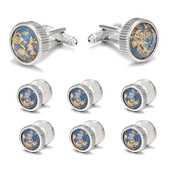 扣门襟扣 新款 钉 衬衫 西服定制纽扣612 创意炫彩袖 袖 口 法式 礼品袖