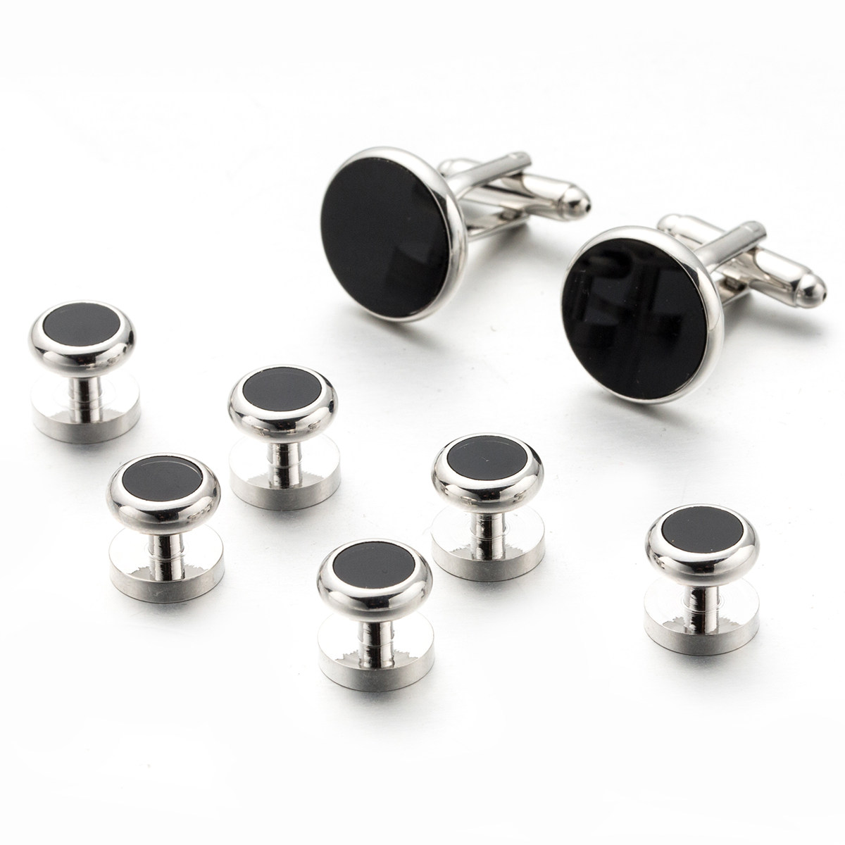 套装袖扣门襟扣 精致燕尾服礼服衣领扣袖口 时尚法式衬衫饰品袖钉