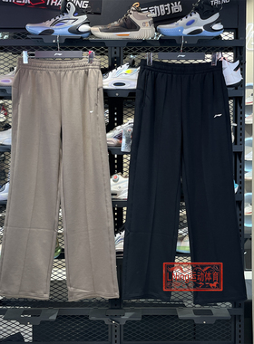 李宁女子运动裤2026夏季新款健身系列直筒百搭舒适卫裤AKLW214