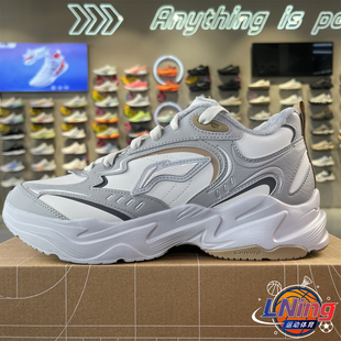 休闲鞋 男子加绒保暖减震回弹中帮经典 AGCV395 新款 李宁2025年冬季