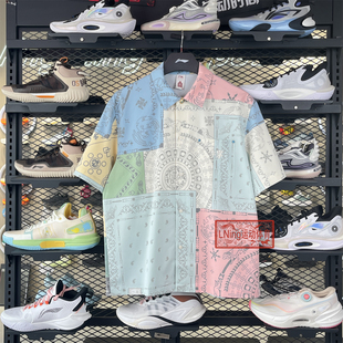 李宁短袖 新款 男子舒适百搭潮流运动休闲衬衫 ASHW053 2026夏季