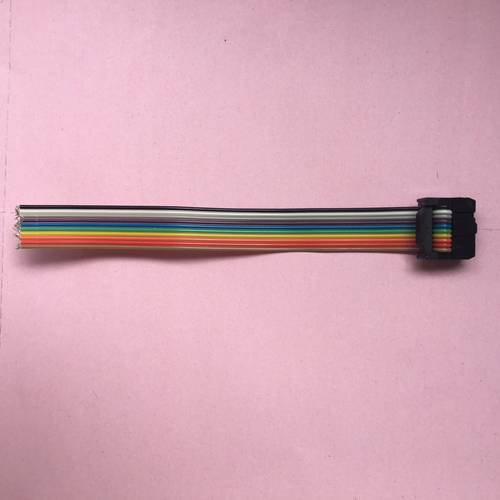 RT809H可配 IDC10母座ISP焊接线彩色多股镀锡铜线EMMC在线ISP飞线