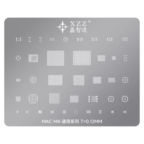 Mac M4 CPU通用笔记本MacBookPro/MINI/iMAC芯片植锡网BGA钢网
