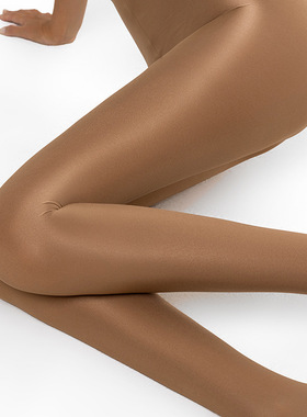 2025Shaping Tights舍宾袜健美操闪光袜热销欧美大码XXL70D反光袜