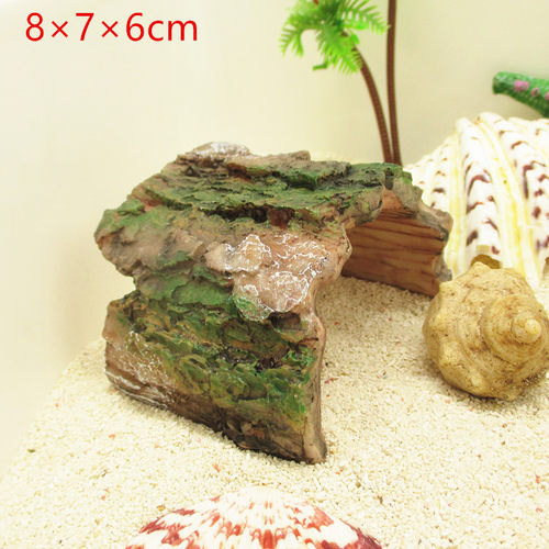 【皮皮树】树脂躲避攀爬 陆地淡水寄居蟹宠物螃蟹造景 爬宠用品