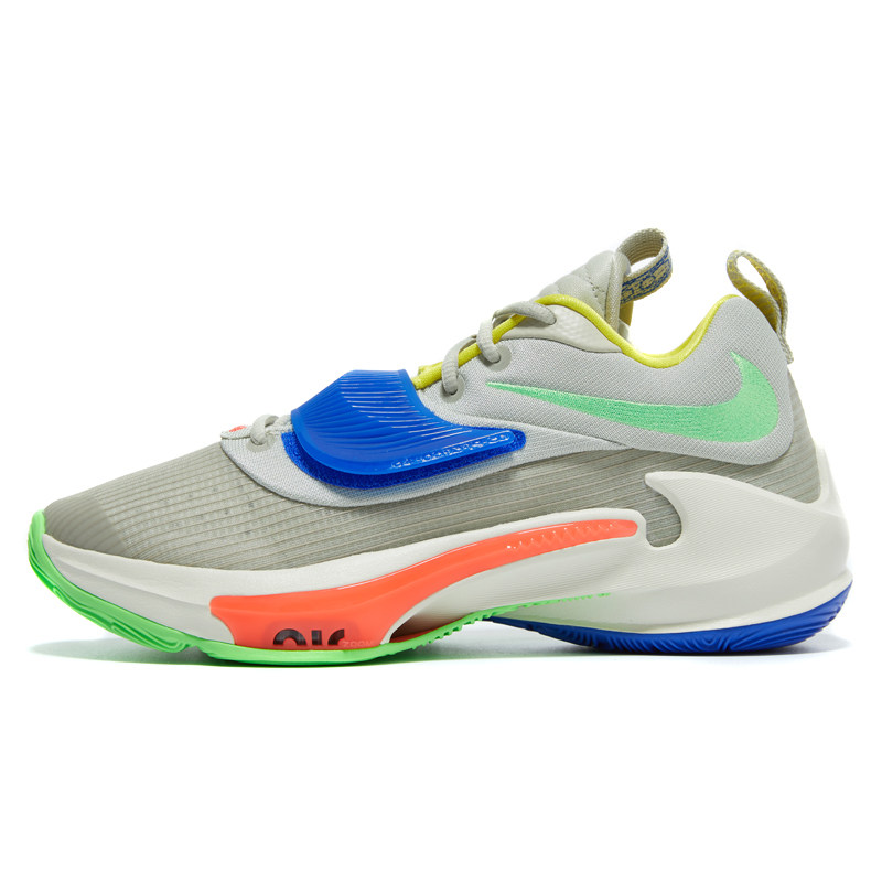 nike耐克男女鞋新款zoom freak 3字母哥3代运动篮球鞋da0695-100