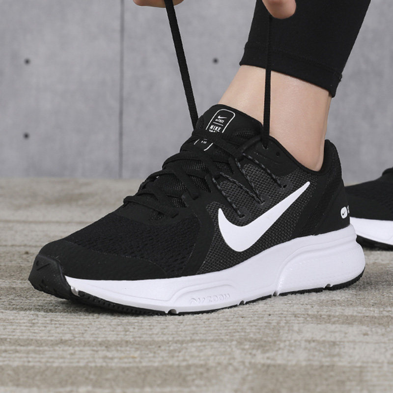 nike耐克女鞋2022新款zoom span 3运动减震透气跑步鞋cq9267-001