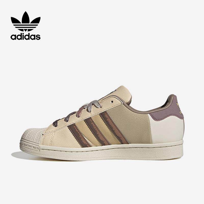 adidas阿迪达斯三叶草女鞋运动superstar贝壳头休闲鞋板鞋ie1911