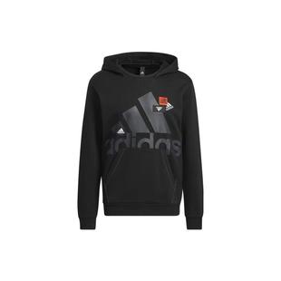 运动服连帽休闲卫衣套头衫 Adidas阿迪达斯男装 2023春季 新款 HN8980