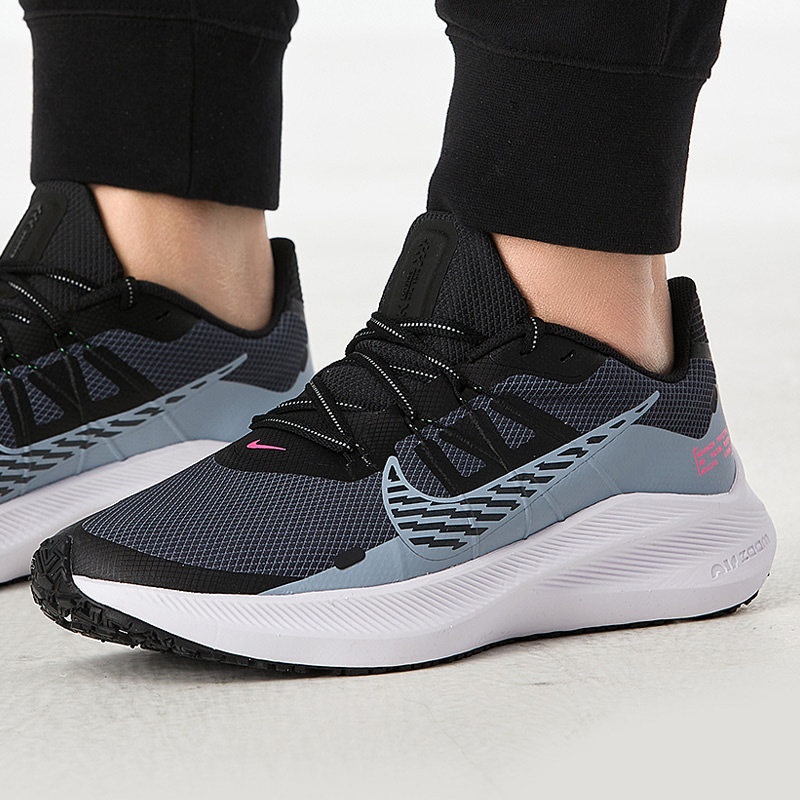 nike耐克男鞋2021夏季新款运动鞋zoom winflo 7气垫鞋减震跑步鞋