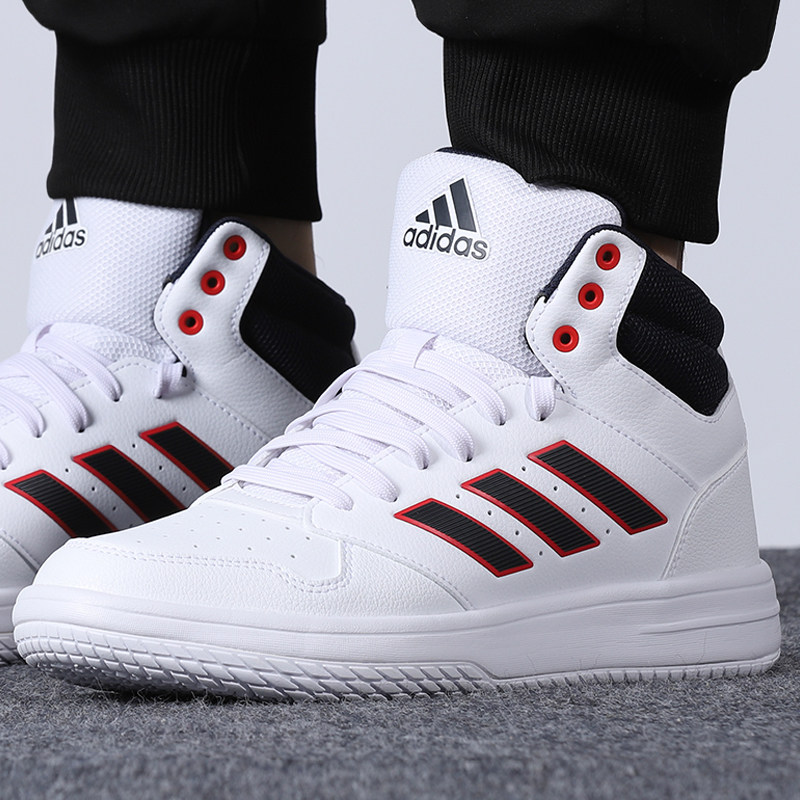 adidas阿迪达斯板鞋男鞋2021冬季新款官网运动鞋高帮休闲鞋gz4852