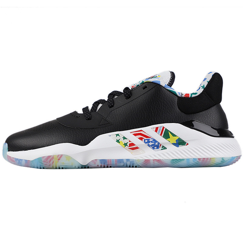 Adidas阿迪达斯男鞋Pro Bounce 2019 Low FIBA篮球鞋EG1536